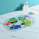 GobekUsa Cartoon Non-Slip Bathroom Mat with Suction Cup for Child Bathtub Eco-Friendly