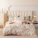 GobekUsa 100s Egyptian Cotton Bedding Set: Queen King RU Print Sheet Pillowcase Quilt Cover