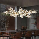 GobekUsa Gold Grape Luxury Glass Pendant Chandeliers for Living Room and Kitchen