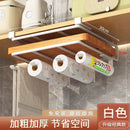 GobekUsa Kitchen Rack: Cupboard Paper Towel Rags Hanger with Hooks
