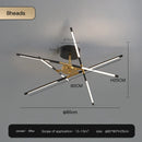 GobekUsa Gold LED Ceiling Chandelier for Living Room Bedroom Kitchen - Dimmable Pendant Light