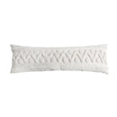 GobekUsa Blue Geometric Tufted Long Waist Pillowcase Set, 30x100cm