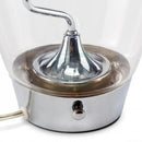 GobekUsa Gravitational Chrome LED Table Lamp for Bedroom Study & Work