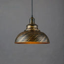 Retro Industrial Color Block Aluminum Pendant Light