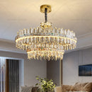 GobekUsa Crystal Chandelier: Modern Luxury for Living Room, Dining Room, Bedroom