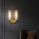 GobekUsa Luxe Copper Wall Lamp for Bedside, Corridor, Reading Room, TV Background
