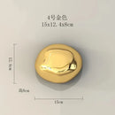 GobekUsa 3D Gold Stone Wall Hanging Ornaments for Stylish Room Decor