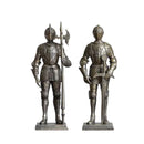 GobekUsa Iron Armored Soldier Knight Sculpture Home Decor Figurine