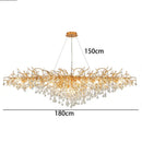 GobekUsa LED Pendant Chandeliers Modern Home Decor Indoor Lighting Living Room Dining Room
