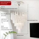 GobekUsa Crystal Glass Chandelier for Living, Dining & Bedroom - Elegant Medieval Art