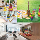 GobekUsa 6/4 Tier Macaron Tower Stand Cake Display for Wedding Birthday Baby Shower