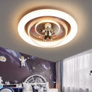 GobekUsa Astronaut LED Ceiling Lights for Children's Room and Bedroom
