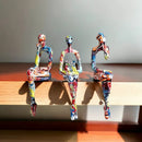 GobekUsa Abstract Figurine Modern Pop Art Sculpture for Home Decor