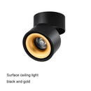 GobekUsa COB LED Ceiling Spot Light, Adjustable Angle, Black/White Shade, AC85-265V