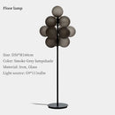 GobekUsa Grape Chandelier: Modern Glass Ball Pendant Lamp for Living Room and Bedroom