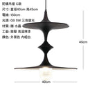 GobekUsa Black Gyroscope Pendant Lights LED G9 Crystal Iron Art Minimalist Luxury