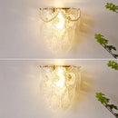 GobekUsa Luxe Crystal Glass Wall Lamp for Aisle, Living Room, Bedroom & Corridor Lighting