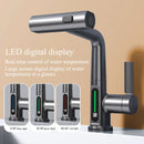 GobekUsa Digital Display Waterfall Basin Faucet with Temperature Control