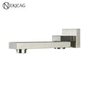 GobekUsa Brushed Gold Wall Mounted Basin Faucet with Rotating Mixer