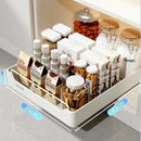 GobekUsa Kitchen Organizer Rack for Cabinets Storage and Tableware - Slide Dish Rack