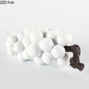 GobekUsa Grape Skewer Crafts Fruits Statue Desk Ornament