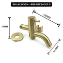 GobekUsa Brass Dual Purpose Bidet Faucet Set for Bathroom Sprayer and Shower