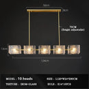 GobekUsa Crystal Ceiling Chandelier: Modern Luxury Pendant Light for Living Room and Restaurant
