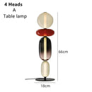 GobekUsa Glass Floor Lamp LED Table Light - Italian Design High Quality