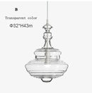 GobekUsa Glass Chandelier: Modern Art Dining Room & Living Room Decor Lighting