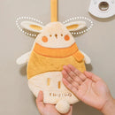 GobekUsa Cartoon Sloth Hand Towels: Soft, Absorbent, Quick Drying & Hanging Design for Kids