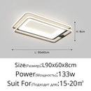 GobekUsa LED Chandelier: Simple Modern Ceiling Lamps with Remote for Home, Bedroom, and Balcony