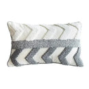 GobekUsa Bohemian Tufted Tassel Cushion Cover | Plush Embroidered Decorative Pillow for Sofa