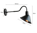 GobekUsa Industrial Outdoor Wall Lamp for Garden, Porch, Stair, Bedroom Lighting