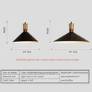 GobekUsa Industrial Loft Pendant Lamps Iron Chandeliers for Home, Restaurant & Living Room