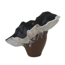 GobekUsa Irregular Resin Flower Vase Home Decor Floral Arrangement Sculpture