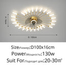 GobekUsa 2023 Modern Chandelier Ceiling Fan Lights for Living Room Bedroom Upscale Decor