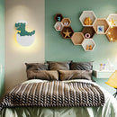 GobekUsa Dino Egg LED Kids Wall Lamp: Cute Cartoon Bedside Light for Nursery Bedroom