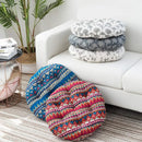 GobekUsa Bohemian Mandala Meditation Cushion Pouf for Living Room, Kids & Adults
