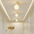 GobekUsa LED Ceiling Moon Wall Lamp Minimalist Bedroom Lighting Fixture