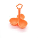 GobekUsa Egg Steamer Tray with 5 Grids - Durable Silicone Egg Boiler Holder