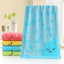 GobekUsa Kids Cute Kittens Bamboo Fiber Towel - Soft, Strong, High Quality