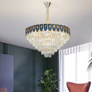 GobekUsa Crystal Chandelier LED Light Modern Luxury Designer for Main Living Room & Hotel