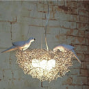 GobekUsa Aluminum Wire Bird's Nest Pendant Lights for Bedroom Hallway and Restaurant