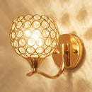 GobekUsa Crystal Wall Sconce: Elegant Bedroom Bedside Wall Light for Home Lighting