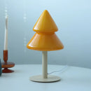 GobekUsa Christmas Tree Glass Table Lamp for Living Room & Bedroom Decor