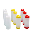 GobekUsa Dual-Head Tomato Squeeze Bottle for Ketchup and Salad Dressing