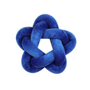 GobekUsa Knot Blue Star Ball Pillow Set | Handmade Soft Cushions for Home Office