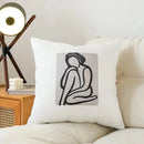 GobekUsa Fluffy Velvet Pillow Case Cushion Cover - Soft & Modern Room Decor