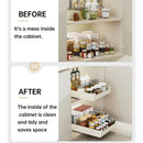 GobekUsa Kitchen Organizer Rack for Cabinets Storage and Tableware - Slide Dish Rack