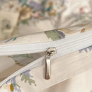 GobekUsa French Pastoral Princess Lace Bedding Set with Ruffles, 100% Cotton, Queen King